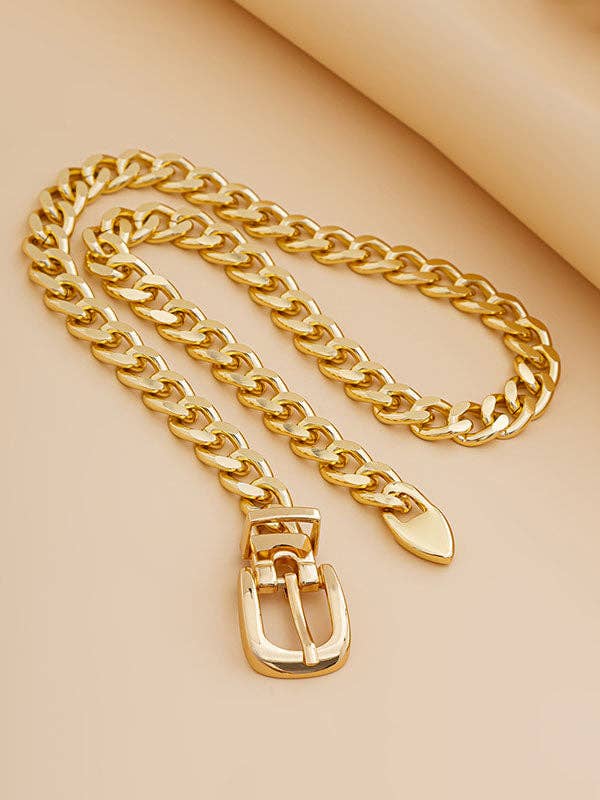 Chains Geometric Solid Color Necklace