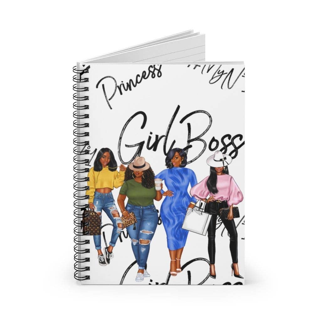Girl Boss Spiral Bound Notebook