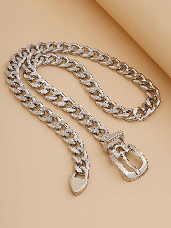 Chains Geometric Solid Color Necklace