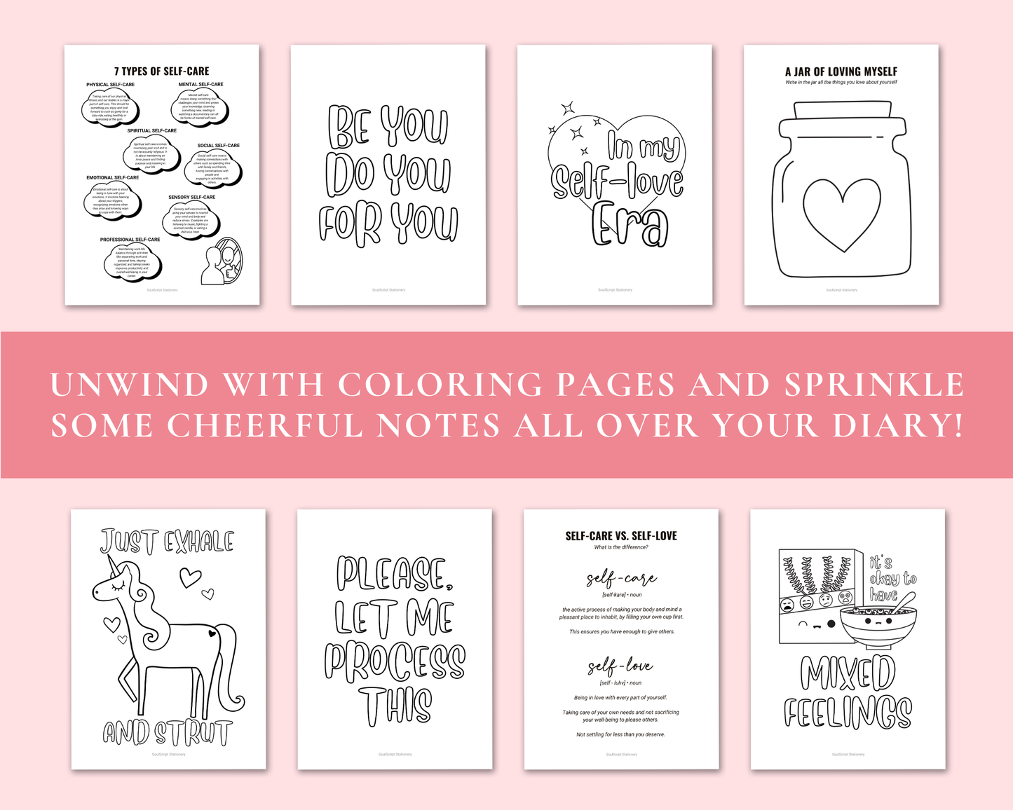 Created With a Purpose Self-Love Journal
