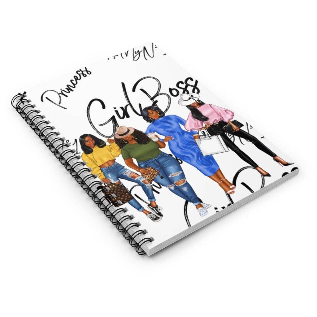 Girl Boss Spiral Bound Notebook