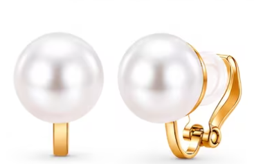 Classic Pearl Clip-On Earrings