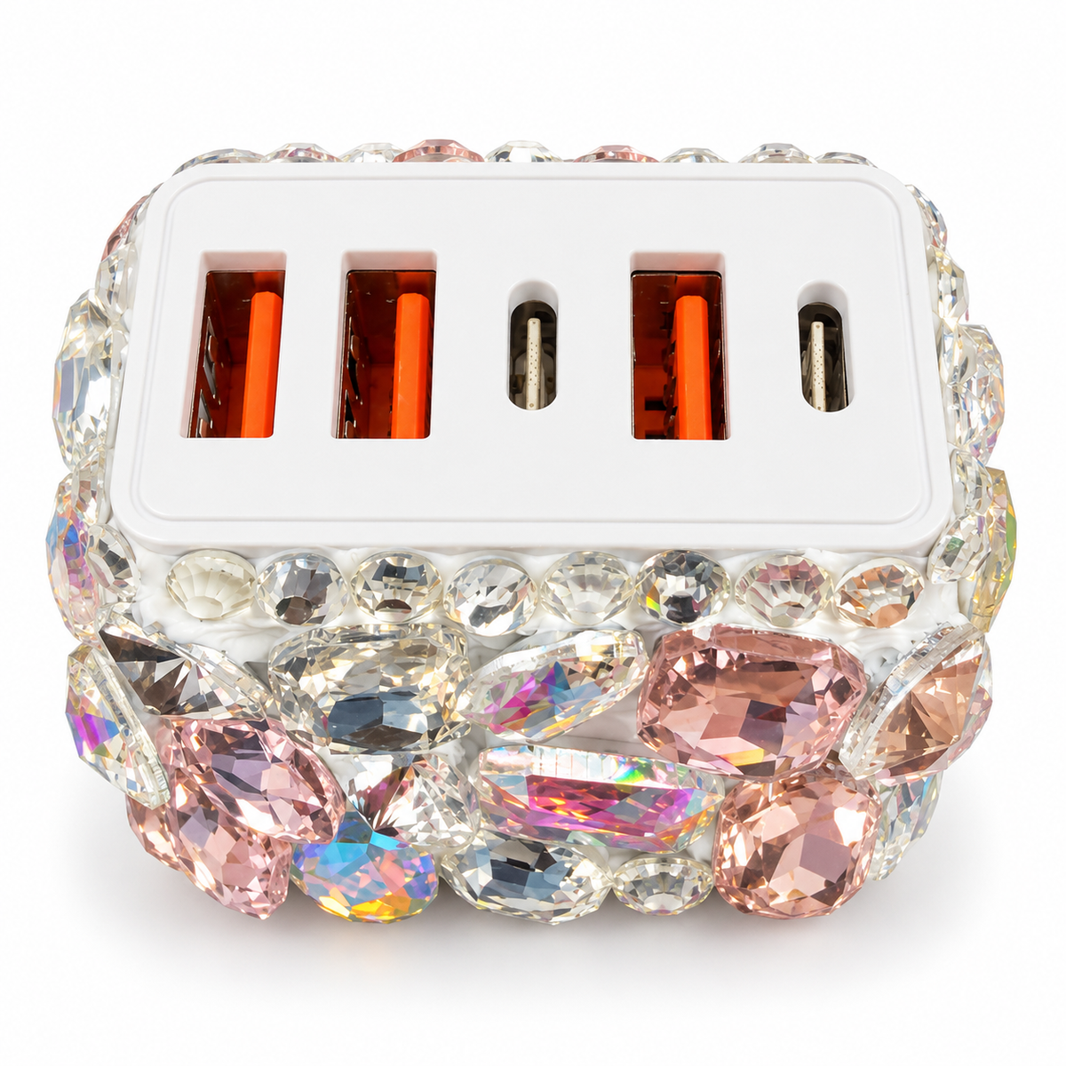 Charge & Sparkle Jeweled USB Wall Charger