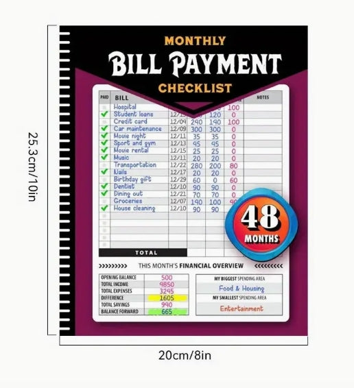 Bill Payment Book