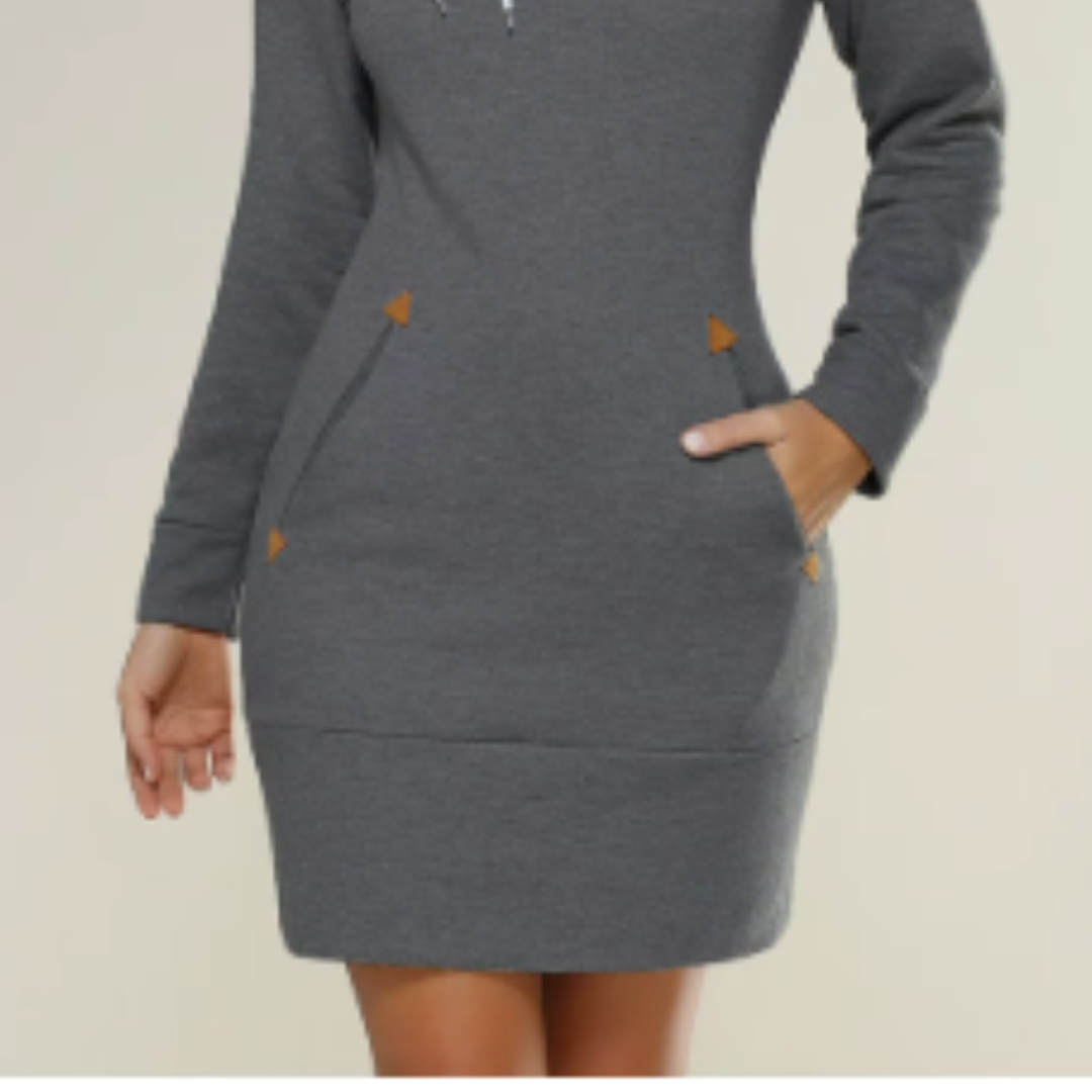 Hoodie Sweatshirt Dress