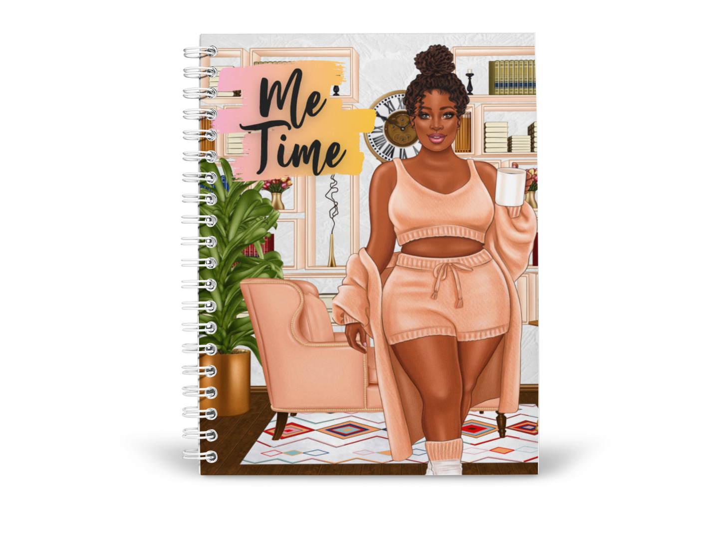 Me Time Custom-Made Lined Notebook
