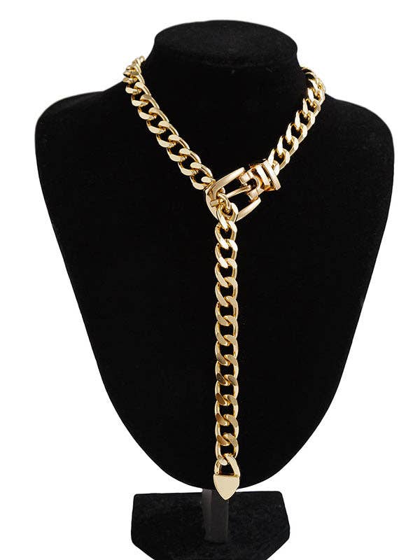 Chains Geometric Solid Color Necklace