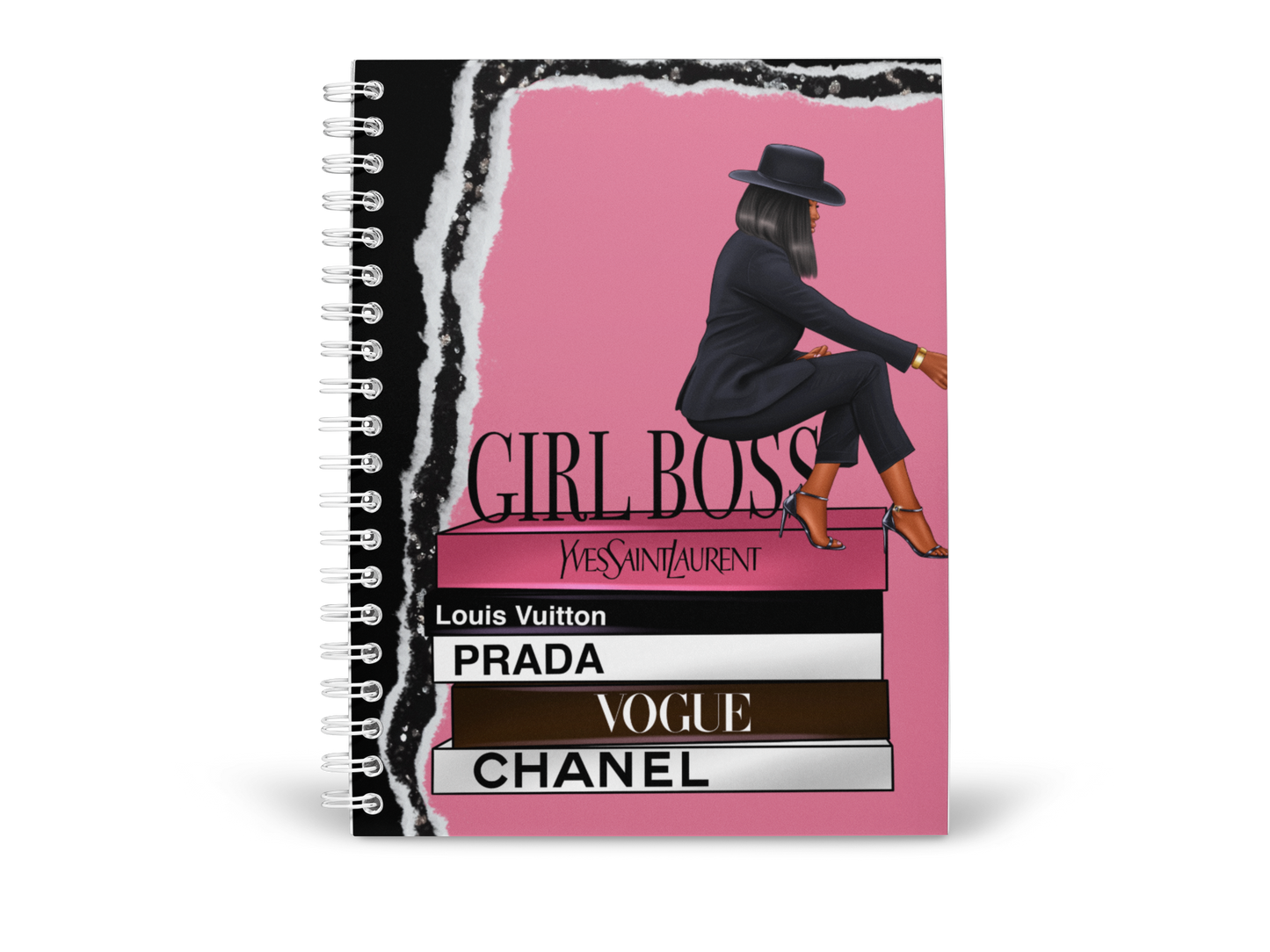 Girl Bossin Up Notebook
