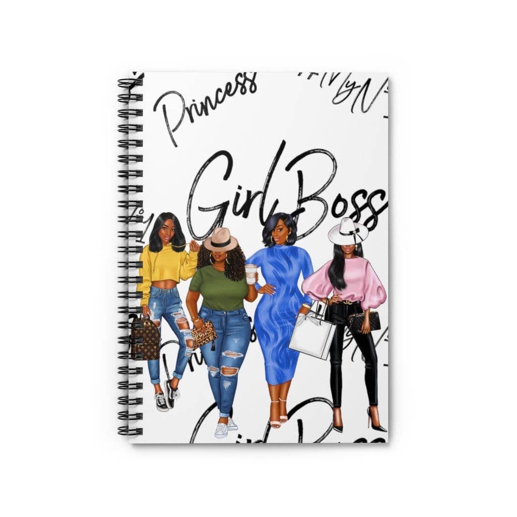 Girl Boss Spiral Bound Notebook