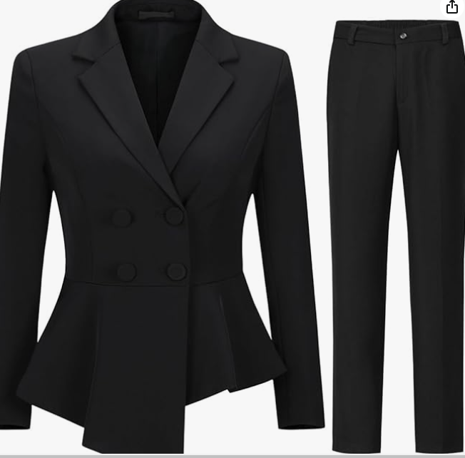 Black Pant Suit