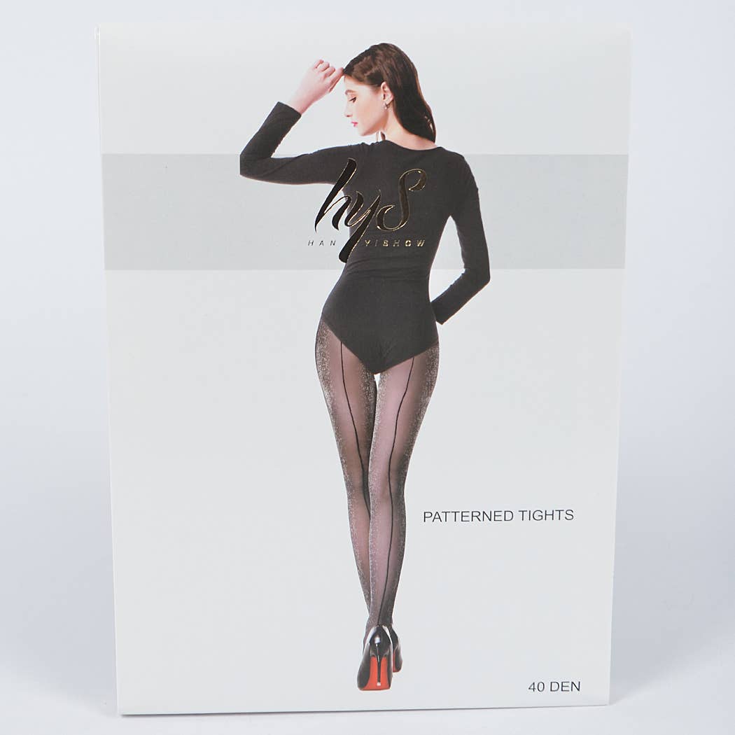 Plus Size Glittered Stockings