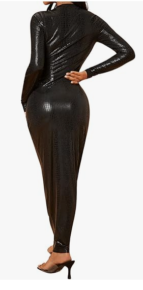 Black Body Con Dress