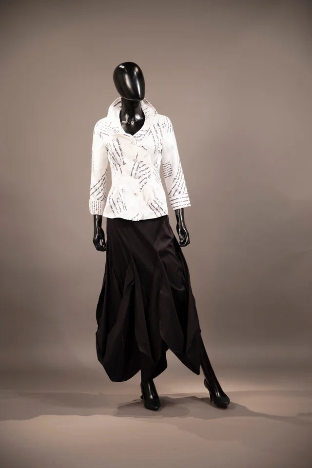 Black Carambola Skirt