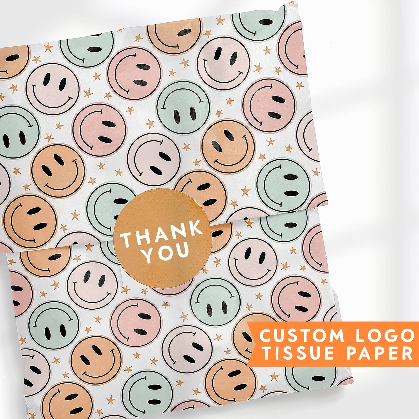 Custom Tissue Paper BULK, Branded Packaging, Tissue Paper