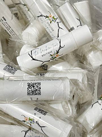 Wholesale | 100 pcs QR Code Logo Lip Balms with your logo