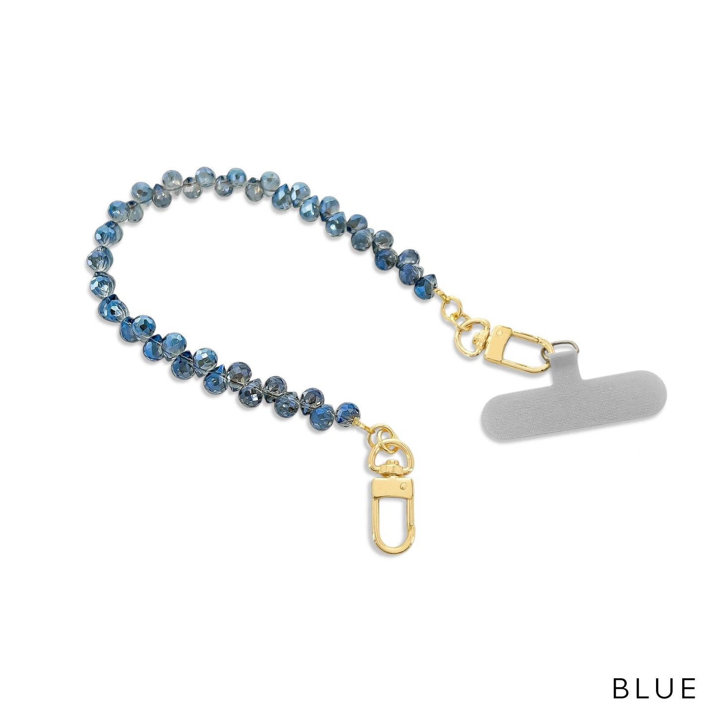 Teardrop Crystal Phone Strap