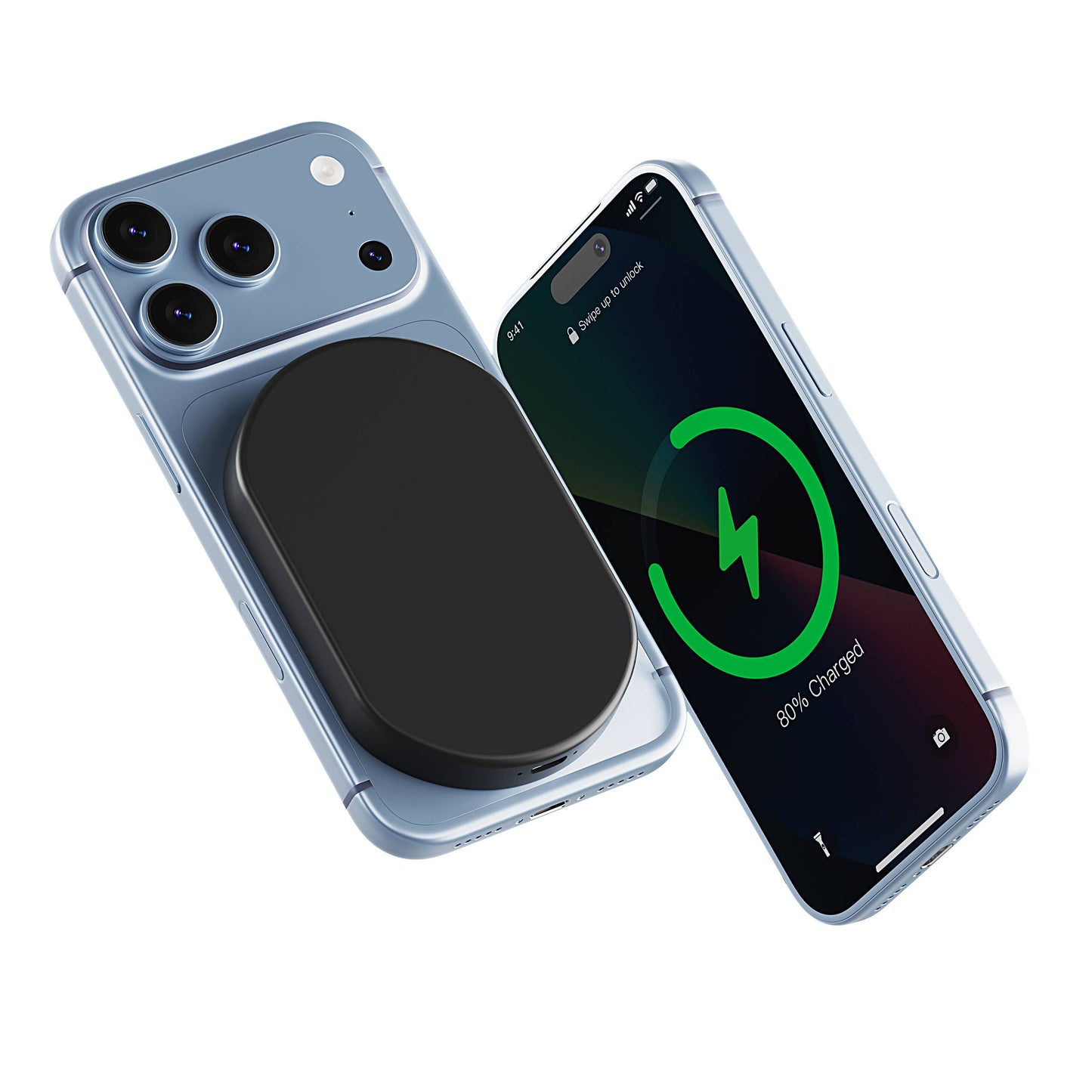 Magnetic Wireless 5000mAh Power Bank Fast Charge Ultra Slim