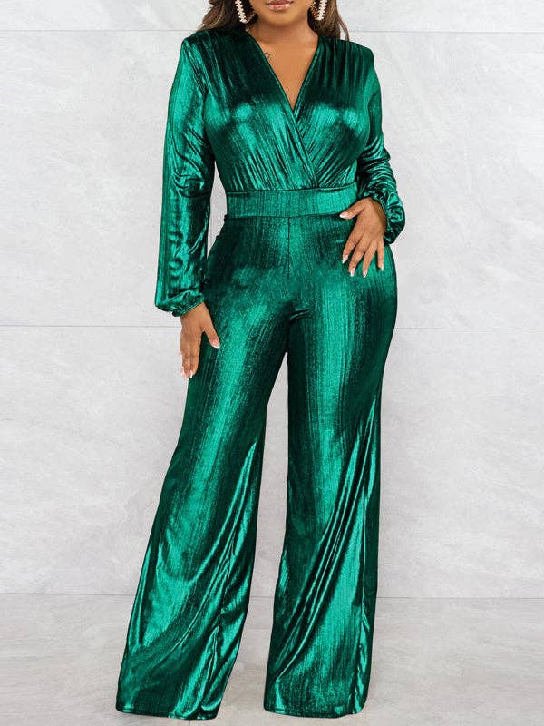 Bodycon Shiny Jumpsuit