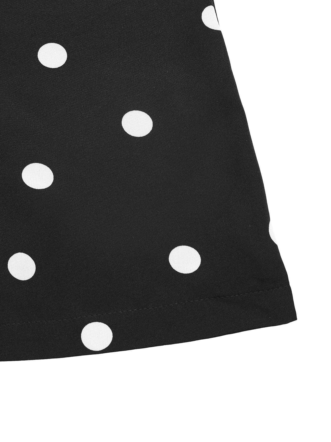 Polka Dot Strapless Wide Leg Jumpsuit Summer Outfit