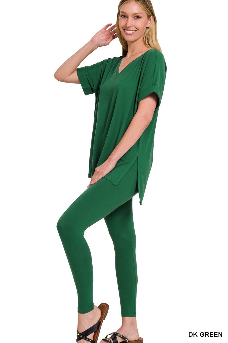 `Tunic & Leggings 2pc Set Zenana