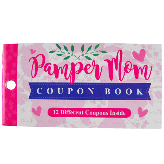 Mother's Day Pamper 12 Piece Coupon Booklet - 12/Pack