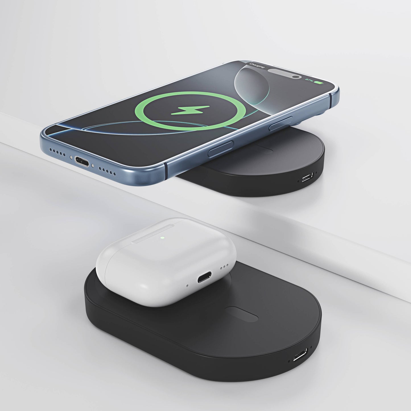 Magnetic Wireless 5000mAh Power Bank Fast Charge Ultra Slim