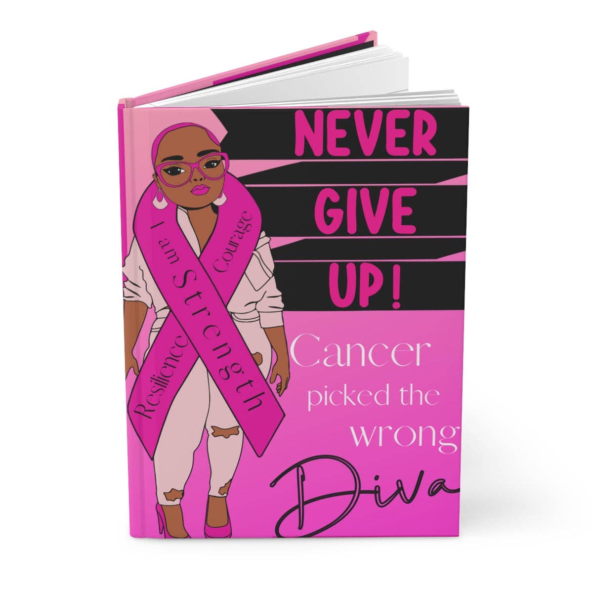 Breast Cancer Journey Hardcover Journal