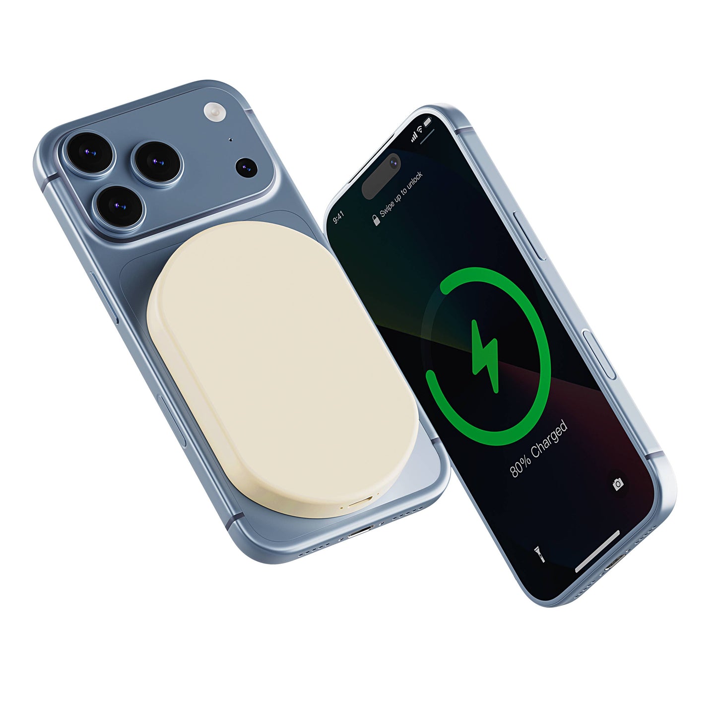 Magnetic Wireless 5000mAh Power Bank Fast Charge Ultra Slim