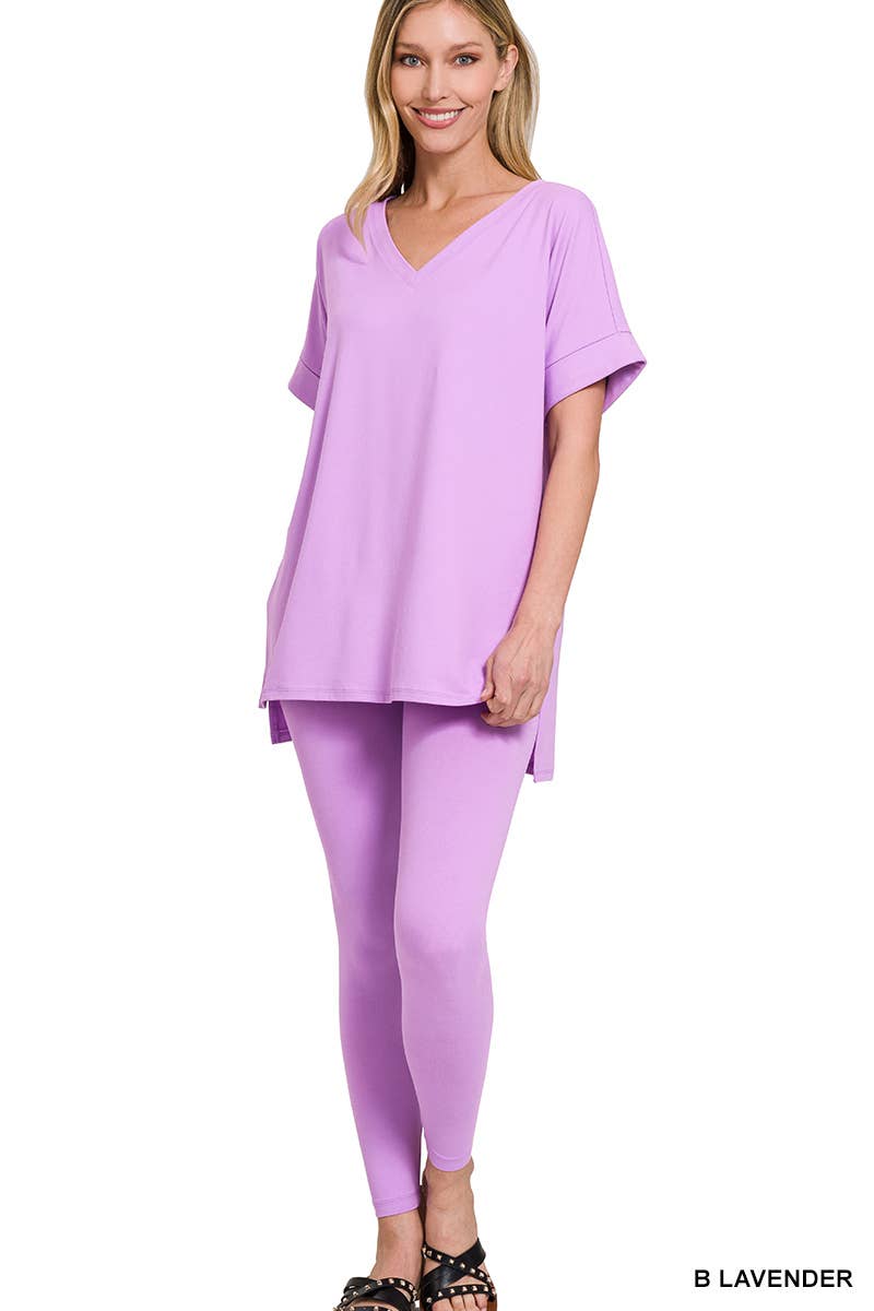 `Tunic & Leggings 2pc Set Zenana