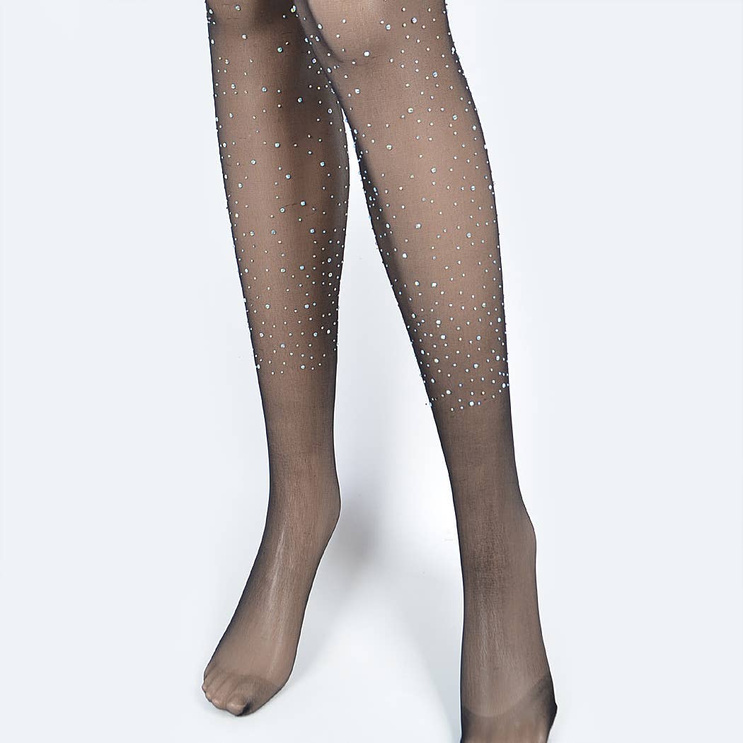 Rhinestone Stocking