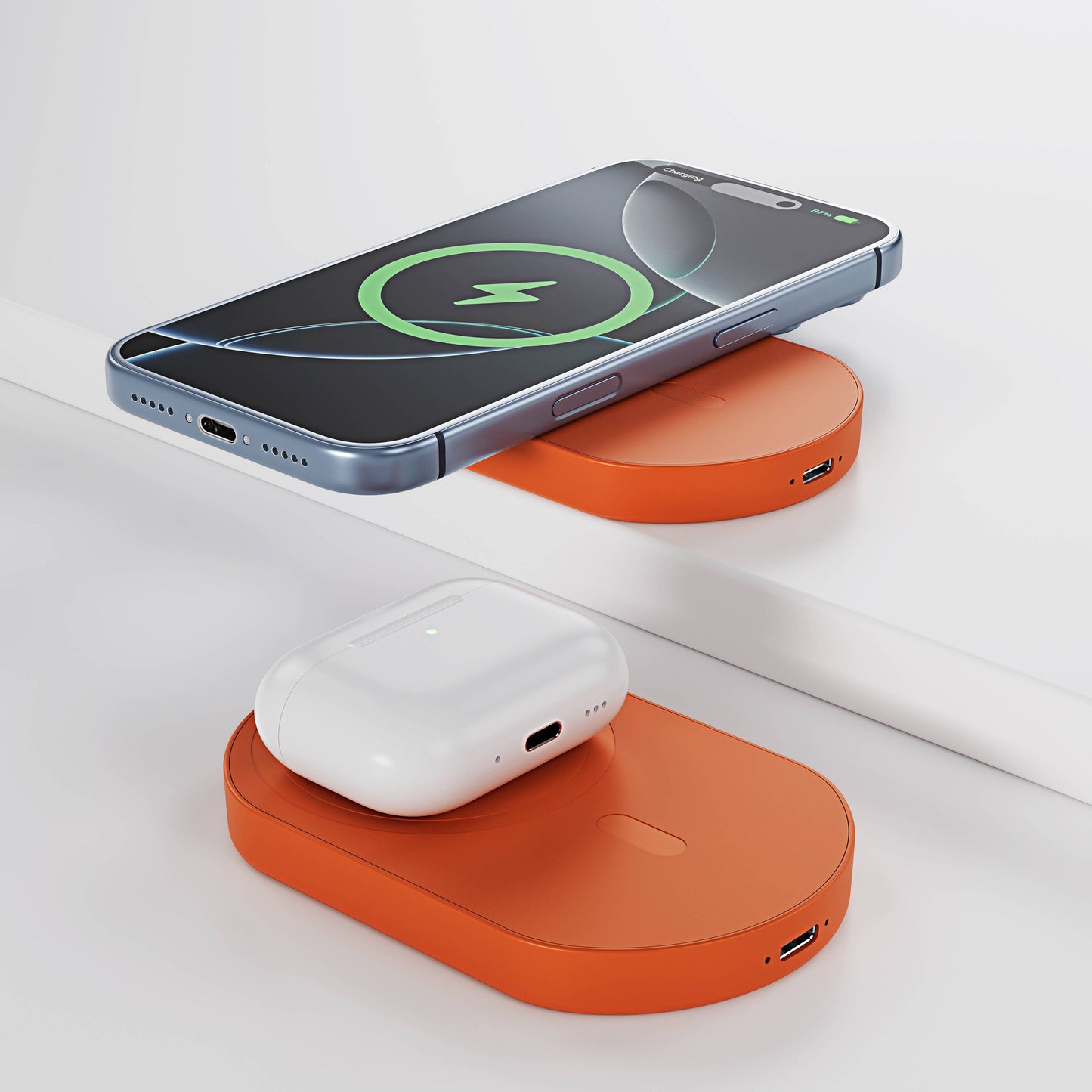 Magnetic Wireless 5000mAh Power Bank Fast Charge Ultra Slim