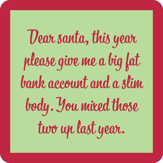COASTER: XMAS Dear Santa