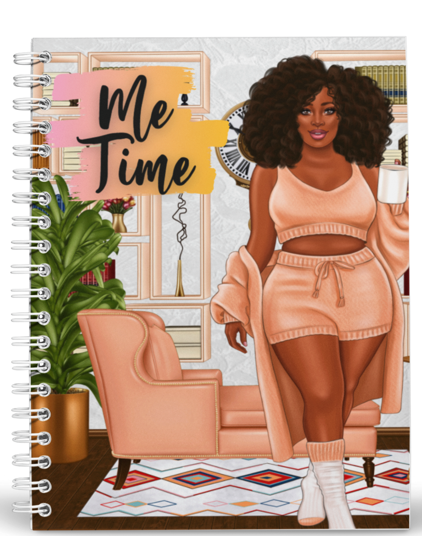 Me Time Custom-Made Lined Notebook