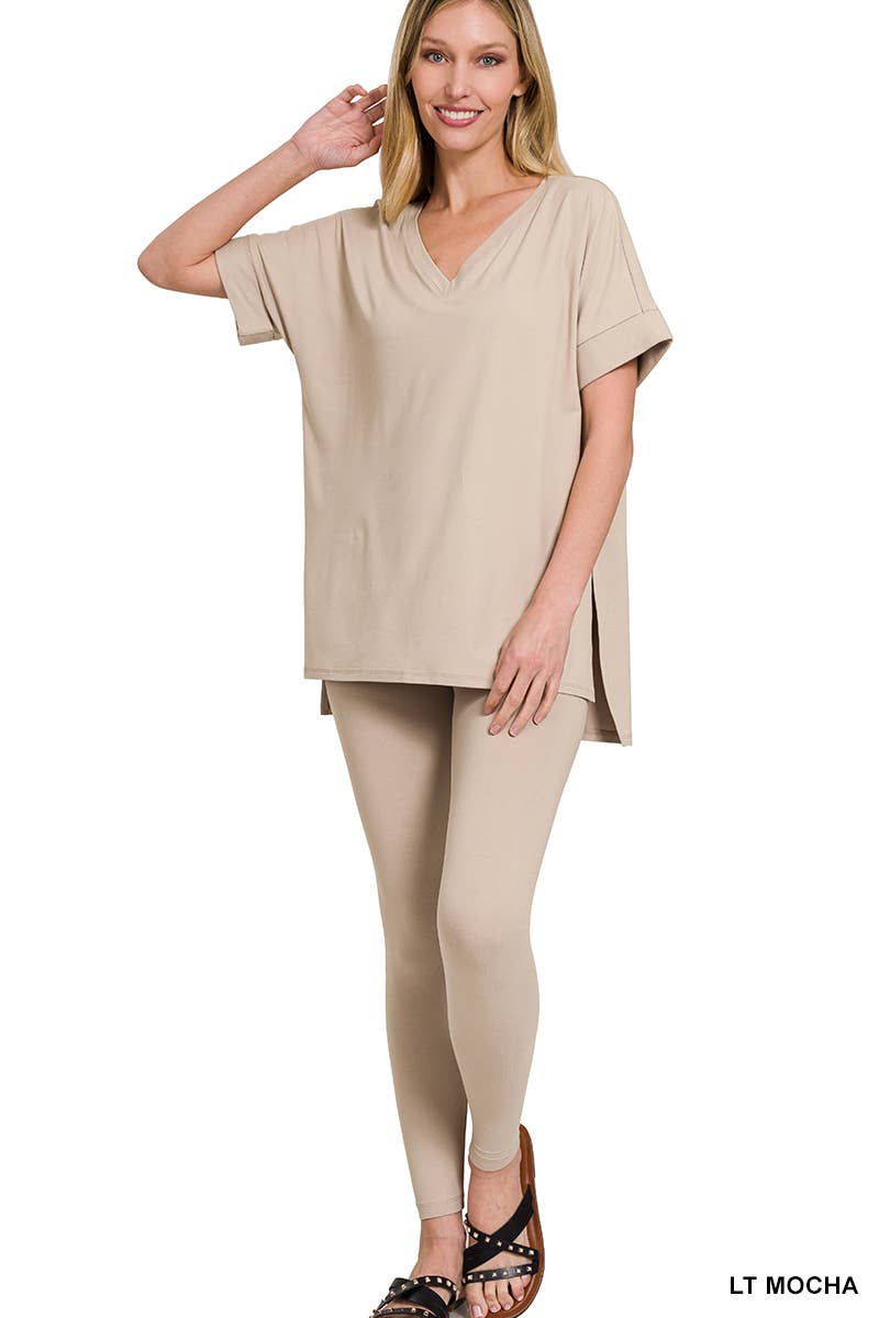 `Tunic & Leggings 2pc Set Zenana
