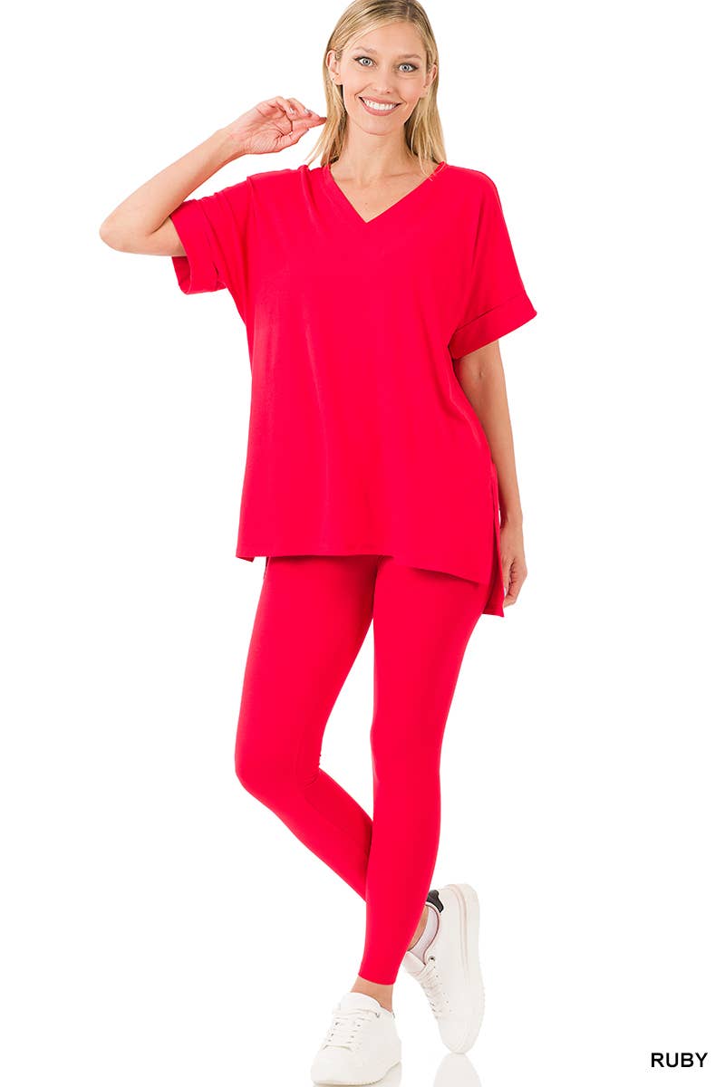 `Tunic & Leggings 2pc Set Zenana
