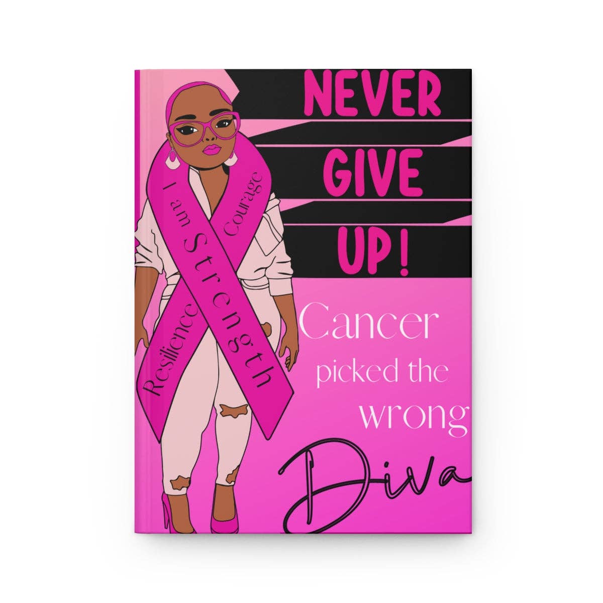 Breast Cancer Journey Hardcover Journal
