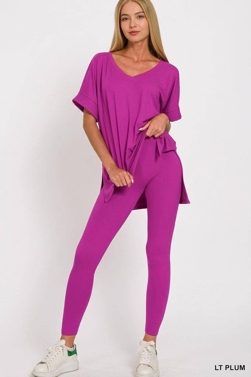 `Tunic & Leggings 2pc Set Zenana