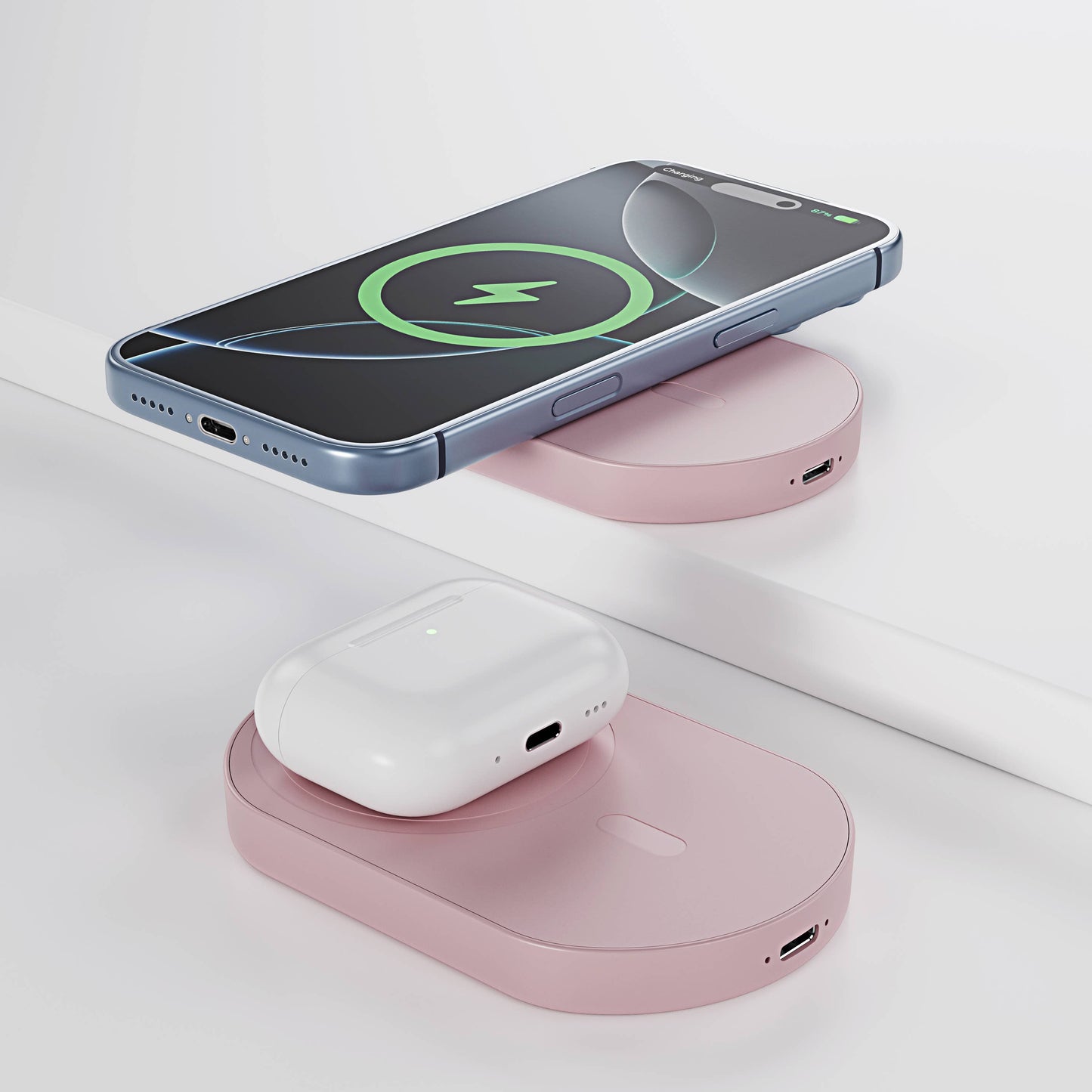 Magnetic Wireless 5000mAh Power Bank Fast Charge Ultra Slim