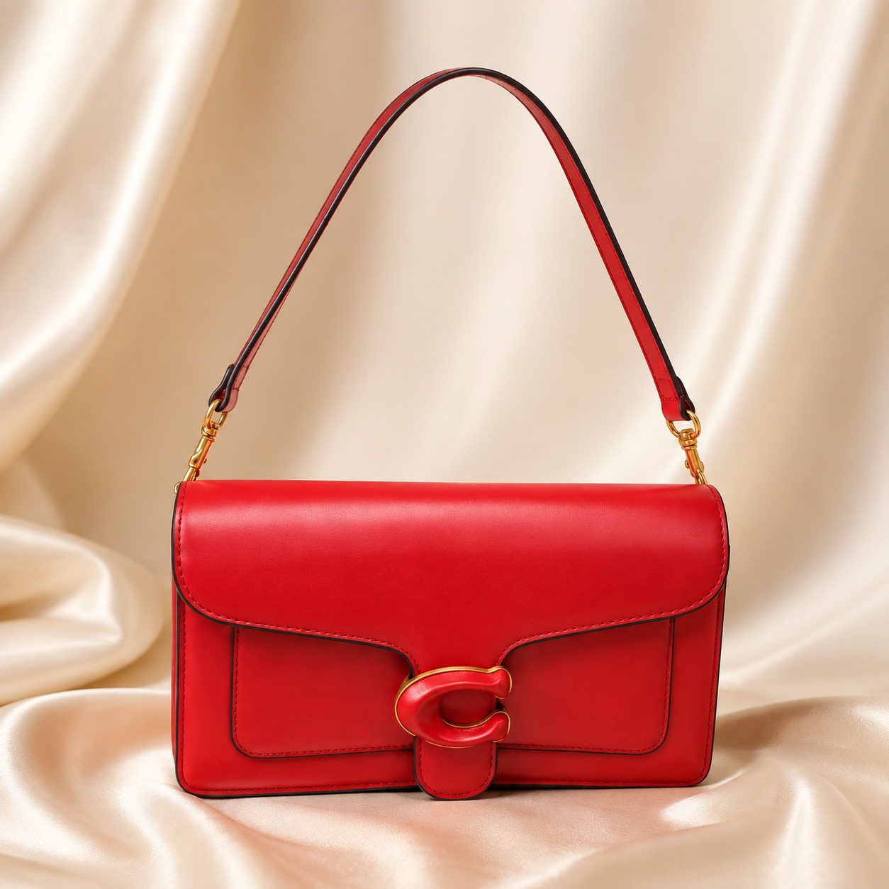 Coach Lady in Red Shoulder Bag