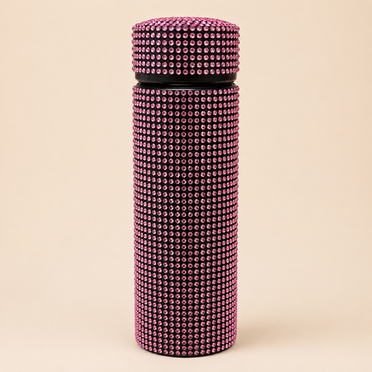 purple bead tumbler