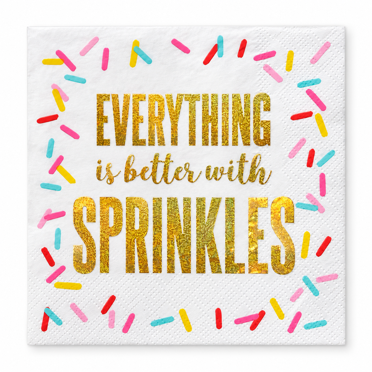 Sip, Celebrate & Smile Cocktail Napkins
