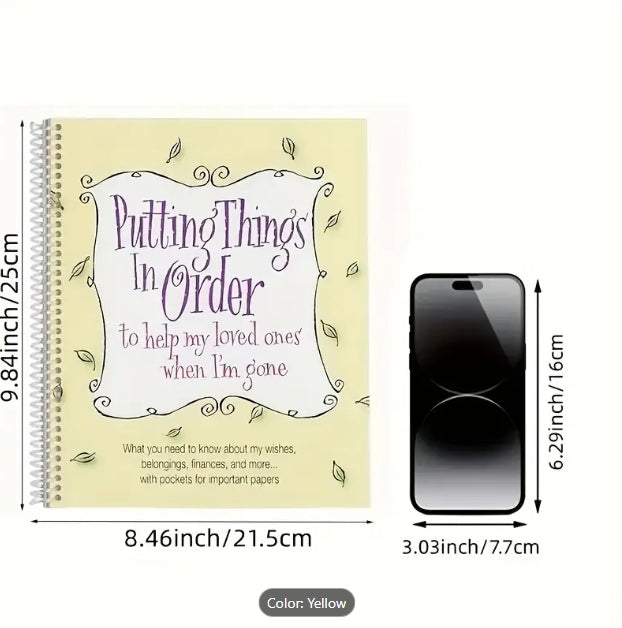 Putting Things together Organizer