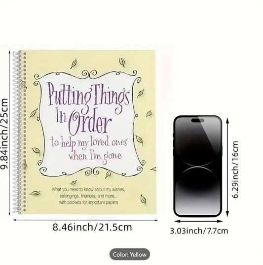 Putting Things together Organizer