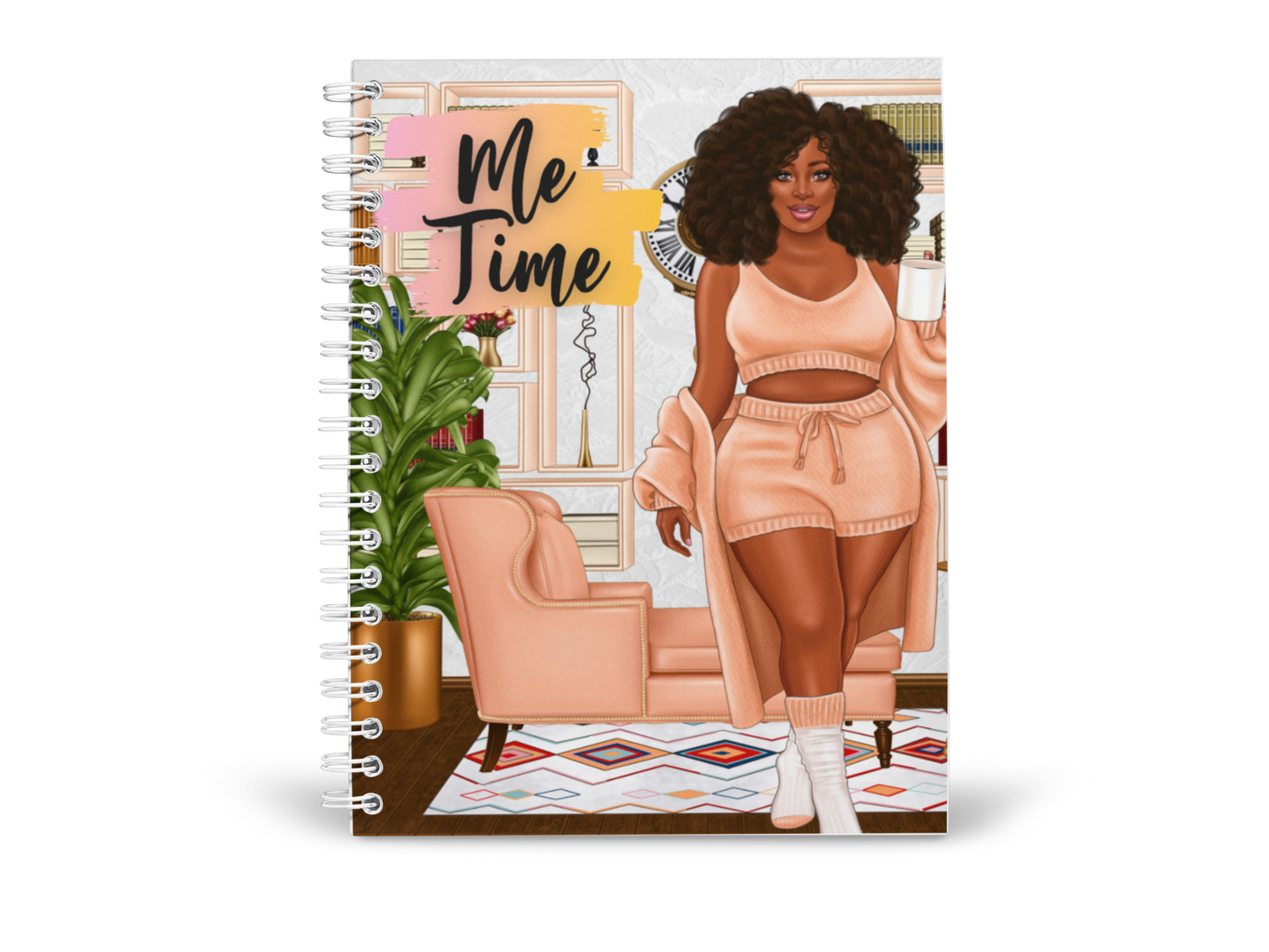 Me Time Custom-Made Lined Notebook