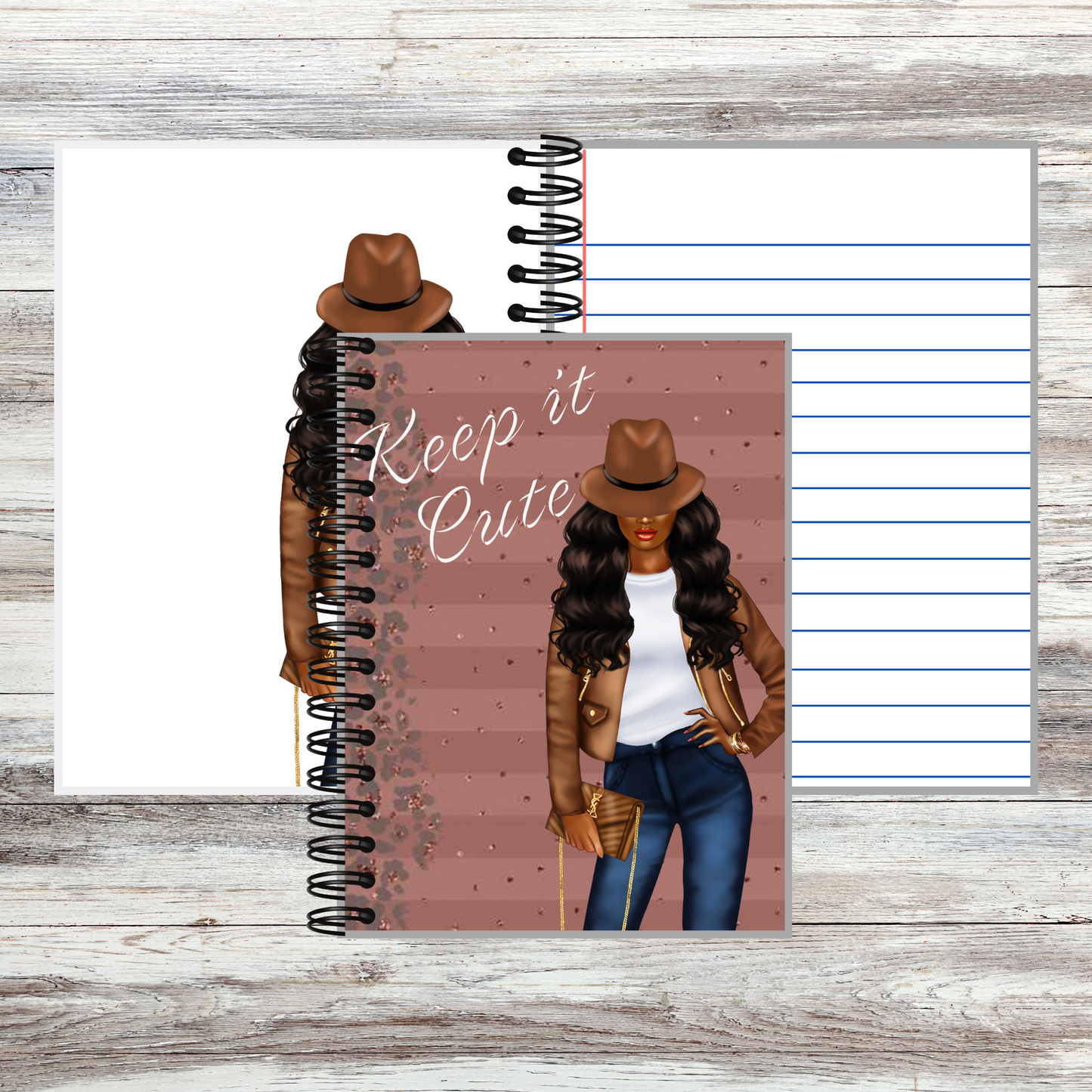 Keep It Cute Spiral Bound Notebook
