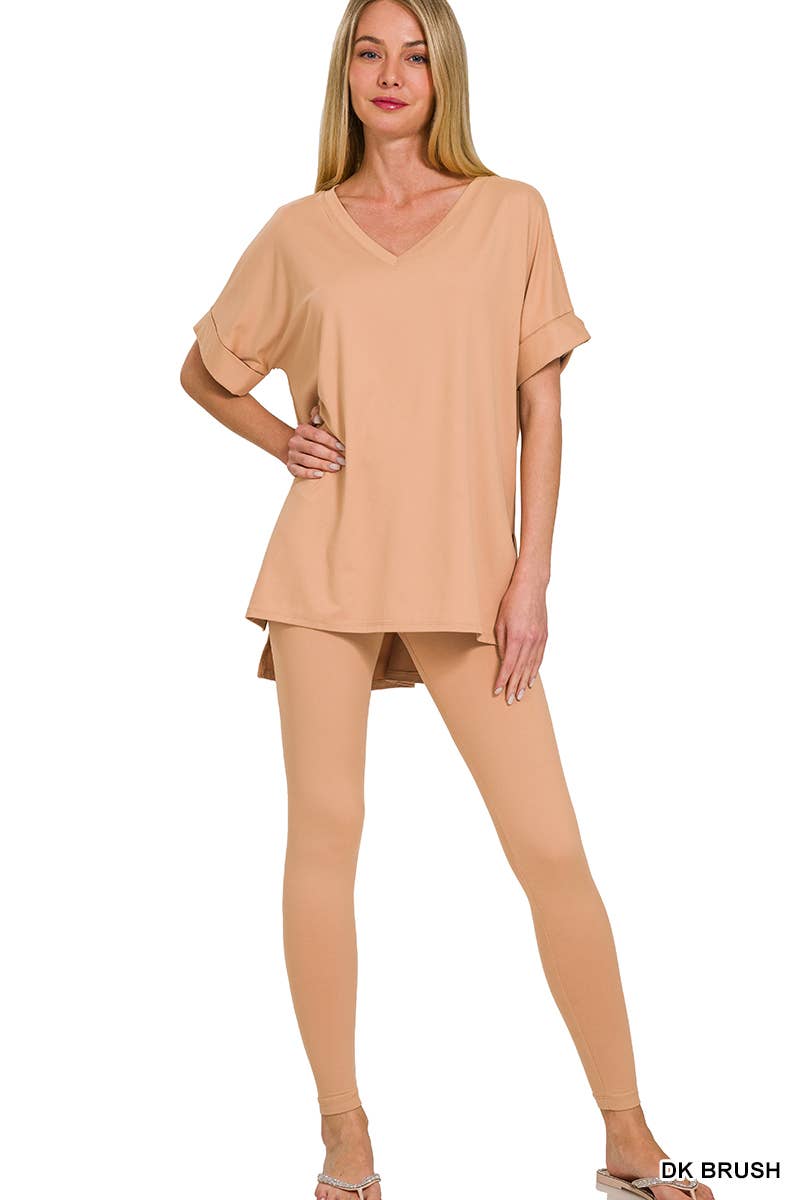 `Tunic & Leggings 2pc Set Zenana