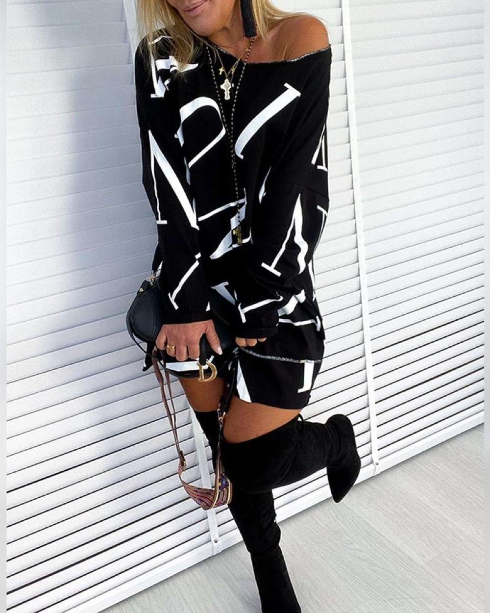 Long sleeve casual sweatshirt