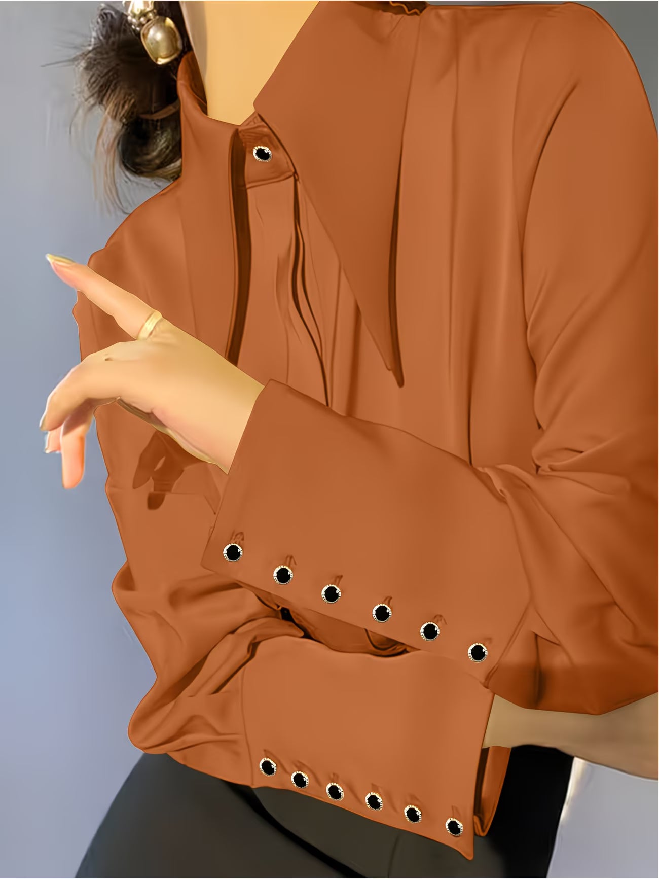 Large Collar Blouse