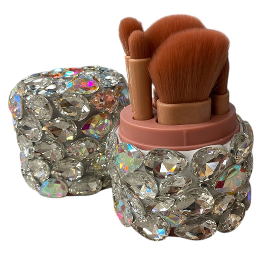 Crystal Travel Make Up Brush Set
