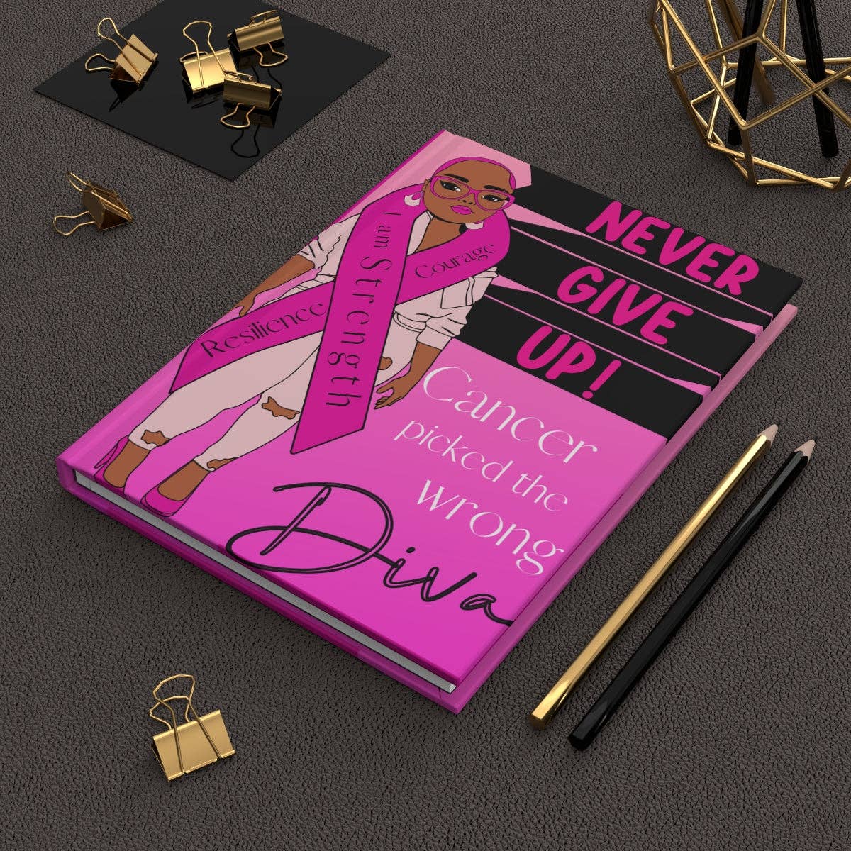 Breast Cancer Journey Hardcover Journal